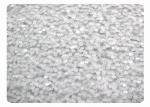 White Beaded Lace Fabric