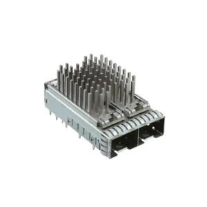 Quality TE 2198230-4 SFP+ 1x2 Cage With Heat Sink External Springs Through Hole Press-Fit wholesale