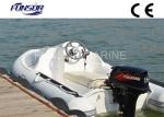 Rigid Hull Inflatable Yacht Tenders , Three Person Motorized Inflatable Boats