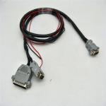 DB9 RS232 9 Pin Male Female DB15 VGA D-sub 15 pin Connector Plastic Hood Cover