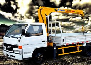 Quality Lifting Hydraulic Truck Mounted Crane, Fast Response Telescoping Boom Crane wholesale