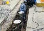 Water Proof Hydraulic Rising Bollards , Automatic Telescopic Barrier Posts