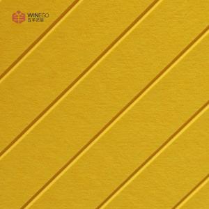 Quality Vibrant Color Options V-Grooved Polyester Acoustic Panel For Conference Halls wholesale