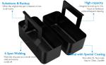 Power Coated Aluminum Drip Pan Liners Catcher Pan for Blackstone Griddle Light