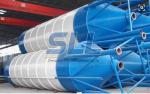 400T Steel Bolted Cement Storage Silo Electrical Power Derive For Cement Or