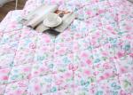 Spring Summer Plant Flowers Printed 233TC Fiber Quilts