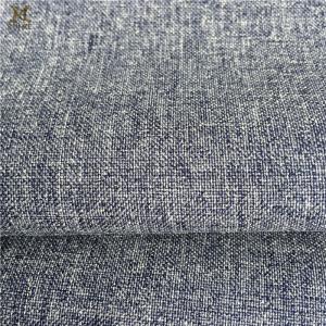 Quality High Density Linen Cationic Polyester Fabric for Sofa Home Textile 300D 40D*300D 40D wholesale