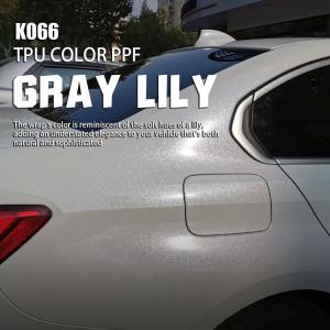 Quality K066 Gray Lily TPU Color Car Paint Protection Film Cover Wrap Car wholesale