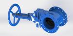 Industrial Flanged Soft Sealing Water Gate Valve With High Flow Capacity