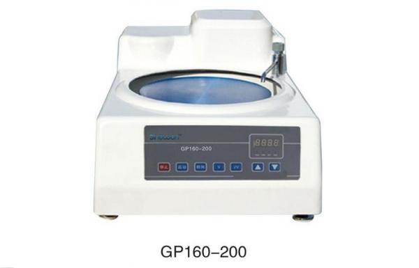 Manual Metallurgical Specimen Preparation Grinding Polishing Machine with Fixed