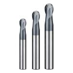 Solid Carbide 2-Flutes Ball Nose End Mill Customizable and for Precision Cutting