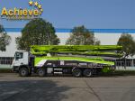 63X-7RZ Used ZOOMLION Concrete Pump MERCEDES BENZ 8X4 63m