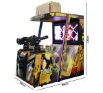 42 Inches 1-2 Players Shooting Game Machine For Theme Park / Shopping Mall
