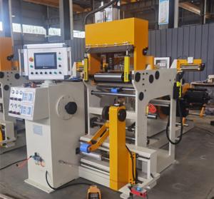 Quality Cold Pressure Welding Sheet Winder Copper Foil Winding Machine AC380V 50Hz wholesale
