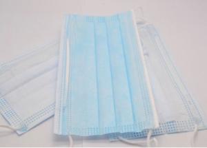 Quality Hypoallergenic Disposable Non Woven Mask Lightweight Fliud Resistant Skin Friendly wholesale