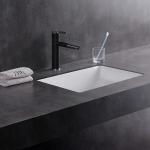 China Factory Company Durable Porcelain Ceramic Made Ceramic Undermount Sink