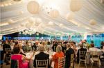 Temporary Reception Hall Outdoor Wedding Marquee Tents , Large Marquee Tent 300