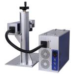 Mini Metal Fiber Laser Marking Machine 20w Stainless Steel Marking 50HZ