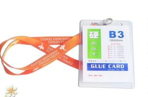 Quality Safety Release Lanyard With Id Holder , Full Color Lanyards For Trade Show wholesale