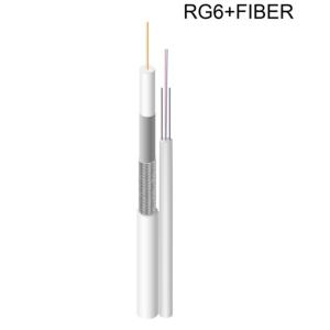 Quality G657A 50MHz Coaxial Fiber Copper Hybrid Cable Copper And Fibre Optic wholesale