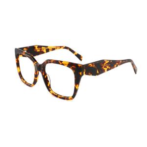 Quality Customize Logo Oversized Frame Glasses Square Spectacle Optical wholesale