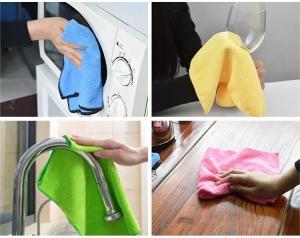 Quality KILINE Wholesale Quick-Dry Microfiber Magic Cloth Car Cleaning Wipes Colorful Roll for Custom Logo Kitchen &amp; Car Wash wholesale