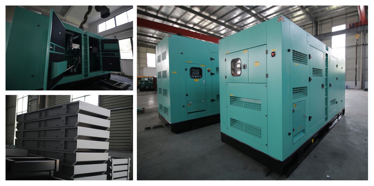 Silent 1500RPM 350KW 440V SDEC Diesel Generator