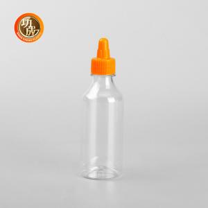 Quality Custom Plastic Squeeze Sauce Bottle 300ml 500ml 1000ml For Seasonings Condiments wholesale