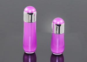 Quality Fashionable Purple PMMA 50ml Airless Pump Bottles Jet Molding wholesale