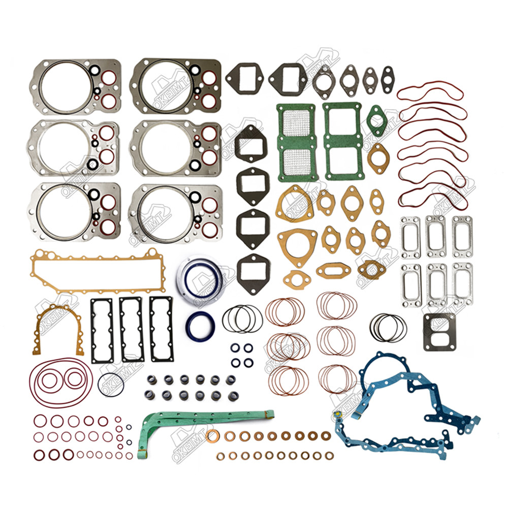 6D24 6D24T Engine Gasket Kits For Mitsubishi Hyundai Excavator Crane And Truck