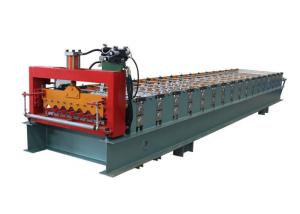 Quality Weight 3.5 Tons Corrugated Sheet Roll Forming Machine Raw Material Thickness 0.3-0.8 MM wholesale