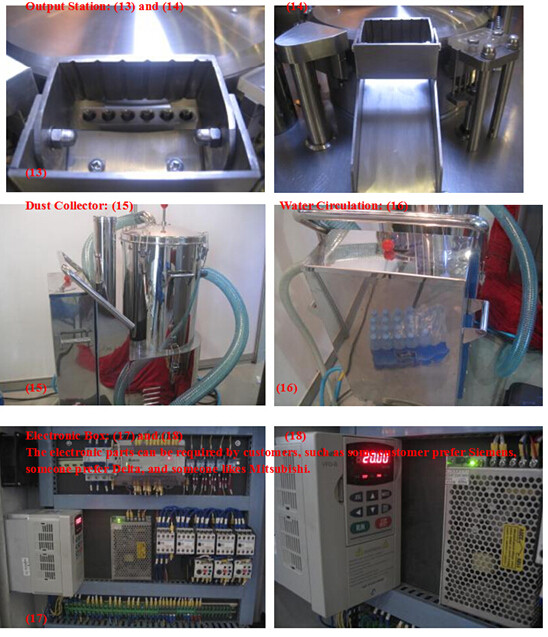 Full Automatic Hard size 0 Capsule Filling Machine China Manufacturer Price