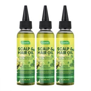 Quality Private Label Olive Hair And Scalp Oil Refreshing Mint Formula wholesale