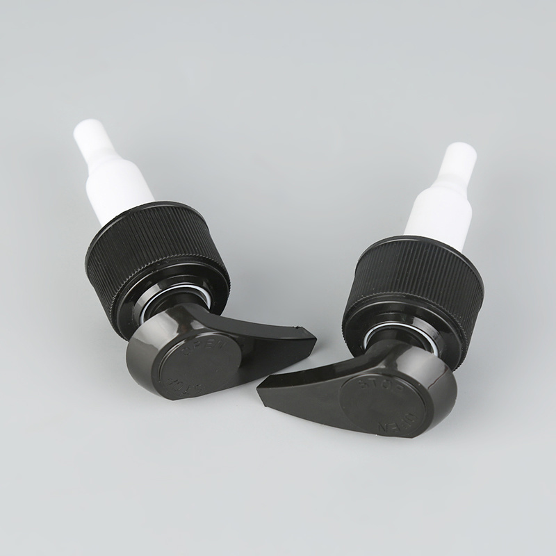 28/410 Left Right Locked of Plastic Lotion Pump in Black