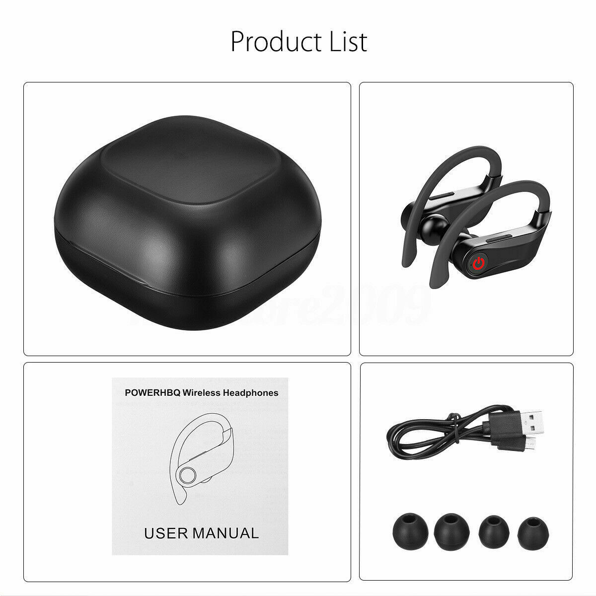 Beats PowerBeats Pro Alternatives PowerHBQ PRO SuperBass from golden rex Technology Co.,ltd