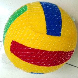Cloth Toy Ball Inflatable Pvc Soccer With Mesh Fabrics For Children Play Customized LOGO