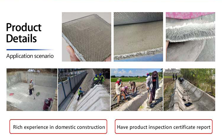 Roof Garden Road Base Tunnel Heat Insulation 's Cement Canvas with Onsite Inspection