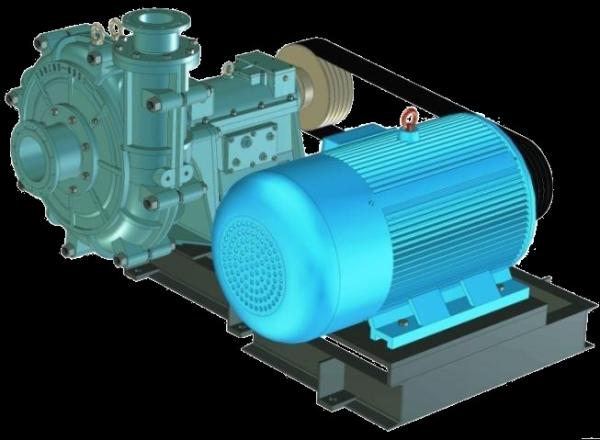 185kw 1480rpm Sewage Slurry Mud Pump High Viscosity 100ZBG(P)-500