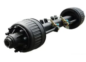 Quality FUWA Light Semi Trailer Axles Suspension Assembly 370KG 184CM wholesale