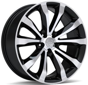 Quality 20 Inch 2540 Gloss Black OEM Replica Car Rims 2015-2020 for Chrysler 300 RT8 wholesale