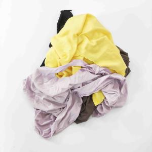 Quality 40*40cm 50kg/Bale Recycled T Shirt Rags wholesale