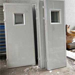 Quality 12kg polystyrene foam sandwich panel doors are widely used for prefabricated house wholesale