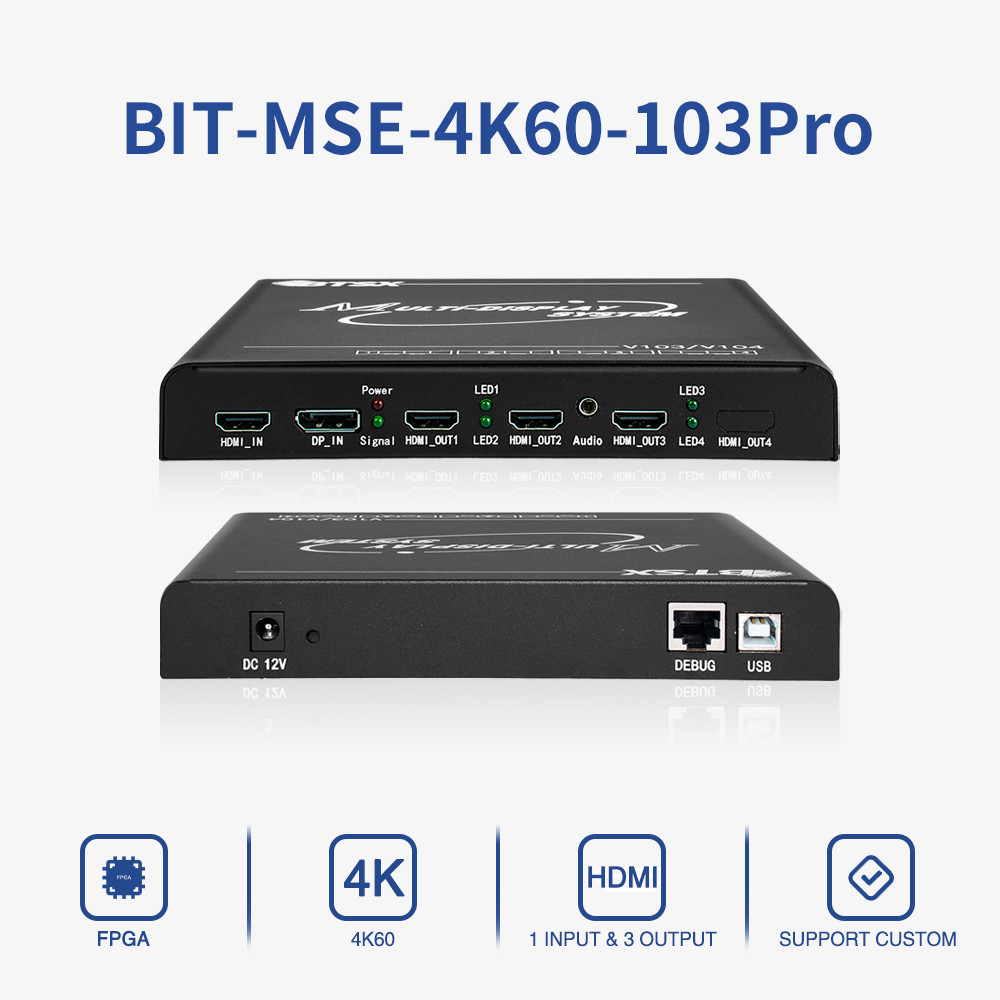 2K 4K 8K Multi Display Controller 2x2 2x3 3x3 1x3 1x4 2x1 HBT HDMI Display Switcher