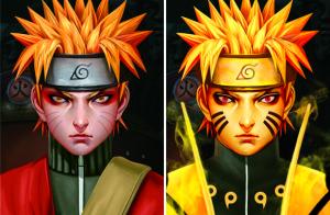 Quality NARUTO Three Dimension Lenticular Anime Poster Matte Lamination wholesale