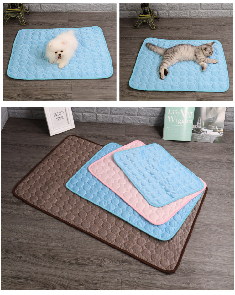 Summer Self Cooling Dog Mat XS S M L XL XXL Self Cooling Pet Pad