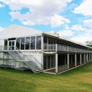 Quality Hengnuo Two decker Double Storey Tent Aluminium Frame Outdoor Lounge wholesale