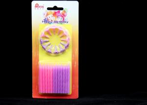Quality Party Occasion Cupcake 0.5cm*6cm Specialty Birthday Candles wholesale