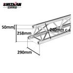 Rotating Round Aluminium Lighting Truss Lifting Stage For Performance