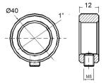 Distance Rings 1"