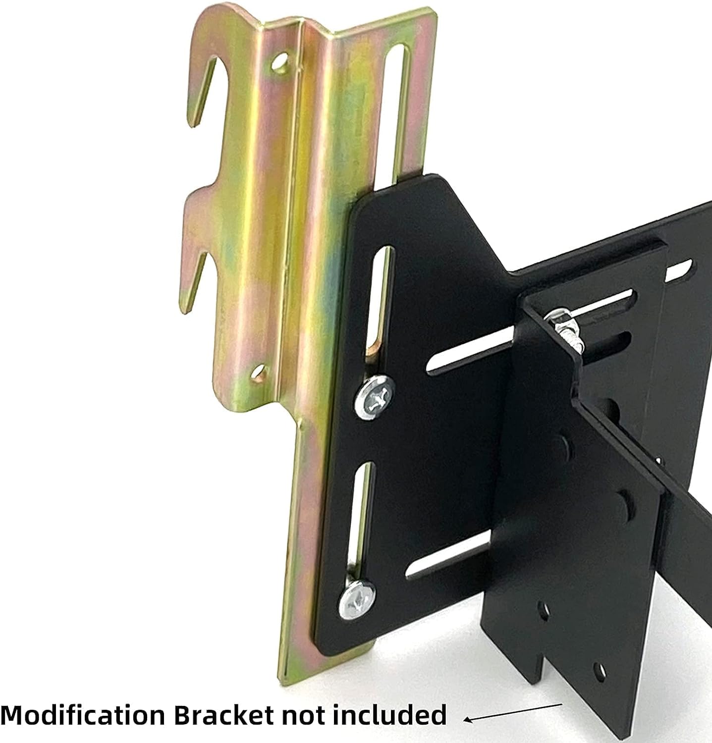 Conveniently Attach Headboard with Stocked 184*47*2.5mm Bed Frame Conversion Brackets